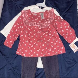 Carter's Pink Floral Kids Matching Set
